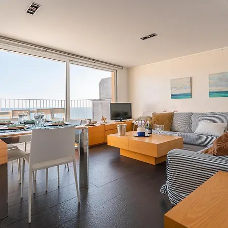 Atico Panoramic, 1ªlinea De Playa 布拉内斯